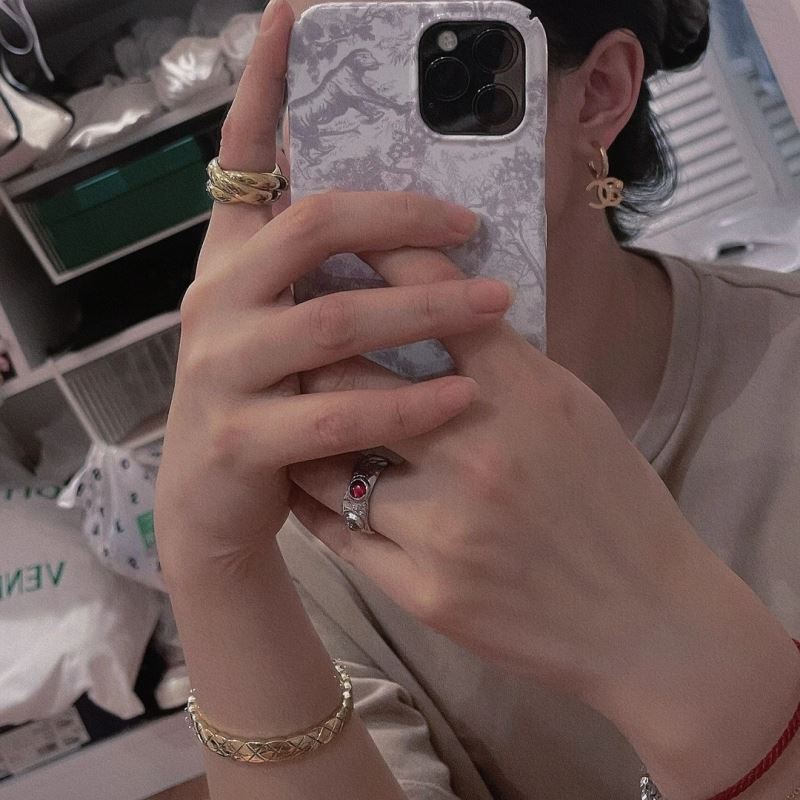 Ch*el earrings